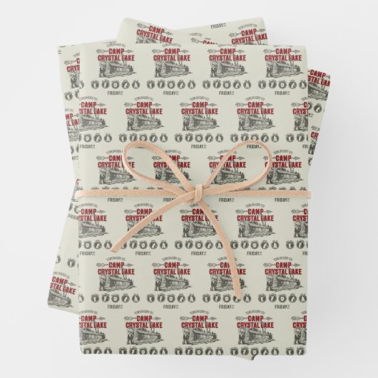 Vrijdag 13 | Welkom in het meer van Camp Crystal Inpakpapier Vel (In situ)