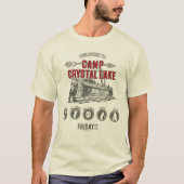 Vrijdag 13 | Welkom in het meer van Camp Crystal T-shirt (Voorkant)