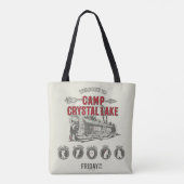 Vrijdag 13 | Welkom in het meer van Camp Crystal Tote Bag (Achterkant)