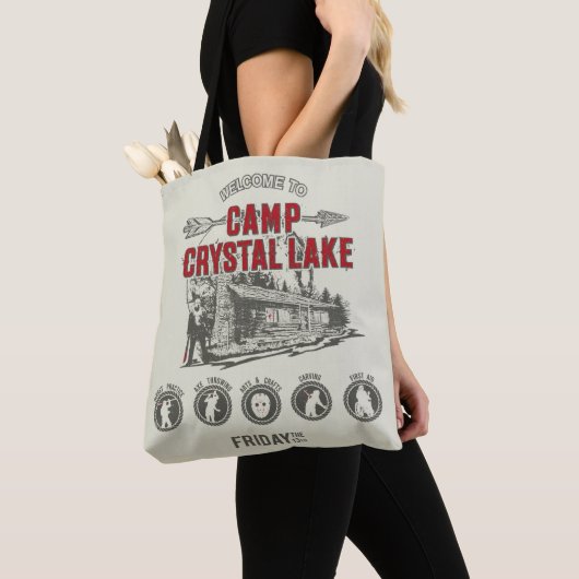 Vrijdag 13 | Welkom in het meer van Camp Crystal Tote Bag (Dichtbij)