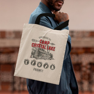 Vrijdag 13   Welkom in het meer van Camp Crystal Tote Bag
