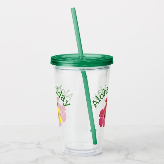 Vrijdag Aloha Acryl Drinkbeker (Links)