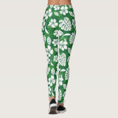 VRIJDAG ALOHA (GROENEN) LEGGINGS (Achterkant)