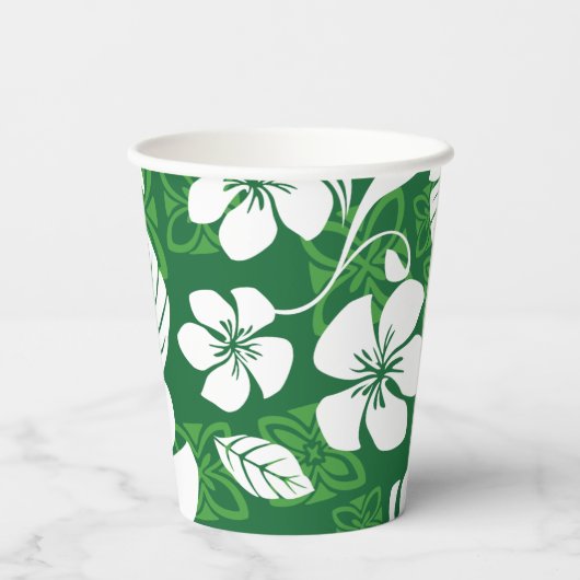 VRIJDAG ALOHA (GROENEN) PAPIEREN BEKERS (Achterkant)