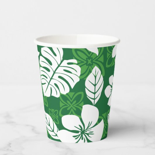 VRIJDAG ALOHA (GROENEN) PAPIEREN BEKERS (Links)