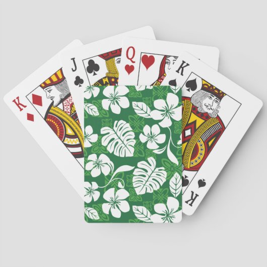 VRIJDAG ALOHA (GROENEN) POKERKAARTEN (Achterkant)