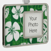 VRIJDAG ALOHA (GROENEN) VERZILVERD OMLIJST ORNAMENT (Rechts)