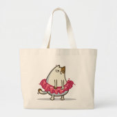 Vrijdag Cat № 1 Grote Tote Bag (Voorkant)