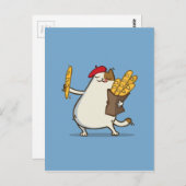 Vrijdag Cat № 3 Briefkaart (Voorkant / Achterkant)