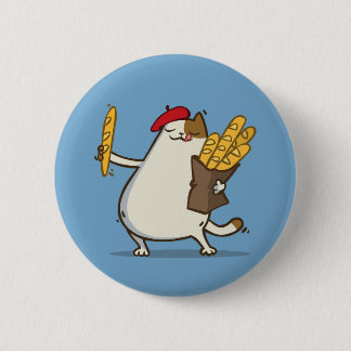 Vrijdag Cat № 3 Ronde Button 5,7 Cm