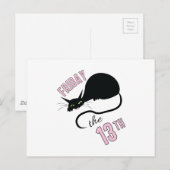 Vrijdag De 13de Briefkaart (Voorkant / Achterkant)