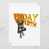 Vrijdag De 13de Kaart (Voorkant / Achterkant)