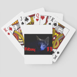 vrijdag de 13de pokerkaarten