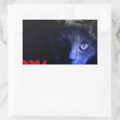 vrijdag de 13de rechthoekige sticker (Tas)