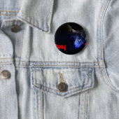 vrijdag de 13de ronde button 5,7 cm (In situ)