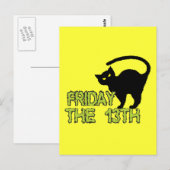 Vrijdag De 13de - Slechte Luck Day Superstition Briefkaart (Voorkant / Achterkant)