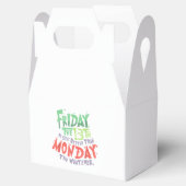 Vrijdag de 13e is beter dan maandag de wat dan ook bedankdoosjes (Geopend)