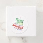 Vrijdag de 13e is beter dan maandag de wat dan ook bedankjes labels (In situ)