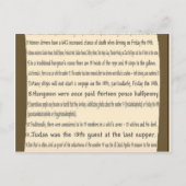 Vrijdag de dertiende briefkaart (Voorkant)