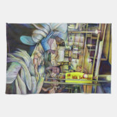 Vrijdag fijne vis, Singapore Theedoek (Horizontaal)