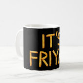 Vrijdag Frites Koffiemok (Voorkant links)