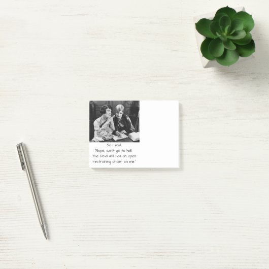 Vrijdag Funnies Restraining Order Post It Notes (Kantoor)