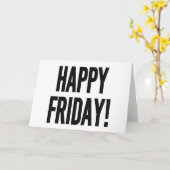 VRIJDAG GEWELD! KAART (Gele Bloem)