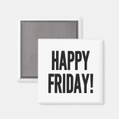 VRIJDAG GEWELD! MAGNEET (Voorkant / Achterkant)