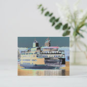 Vrijdag Harbour Ferry San Juan Island - De Samish Briefkaart (Staand voorkant)