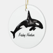 Vrijdag Harbour Keramisch Ornament (Links)