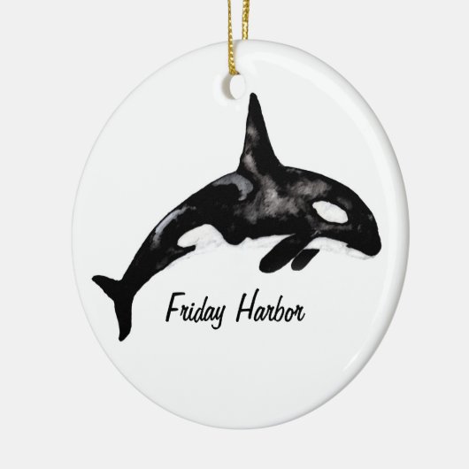 Vrijdag Harbour Keramisch Ornament (Links)