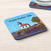 Vrijdag Harbour Limoen Kiln Lighthouse Onderzetter (Linkerzijde)