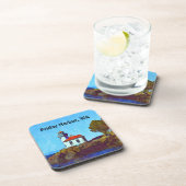 Vrijdag Harbour Limoen Kiln Lighthouse Onderzetter (Rechterzijde)