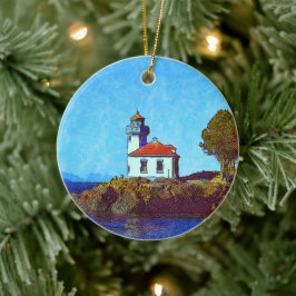 Vrijdag Harbour Limoen Kiln Lighthouse Ornament