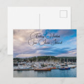 Vrijdag Haven San Juan Island Briefkaart (Voorkant / Achterkant)