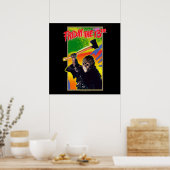 Vrijdag het 13e Retrospel Poster (Keuken)