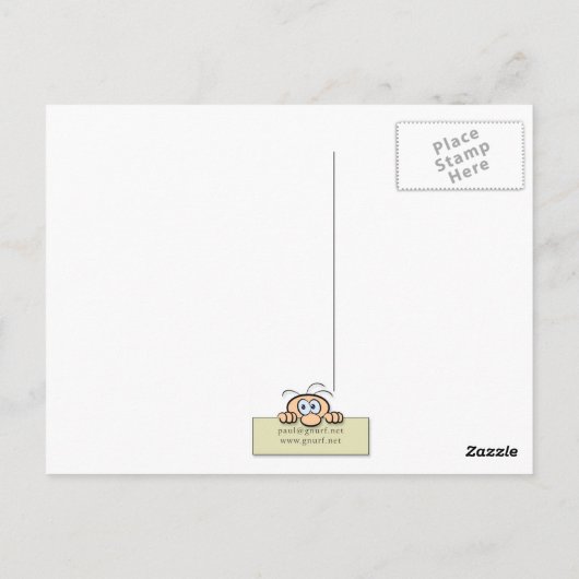 Vrijdag is Back-updag Briefkaart (Achterkant)