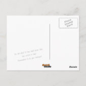 Vrijdag is een back-updag Funny Computer Cartoon Briefkaart (Achterkant)