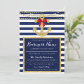 Vrijdag kerst bij feestdag in Nautical Yacht Compa Kaart (Staand voorkant)