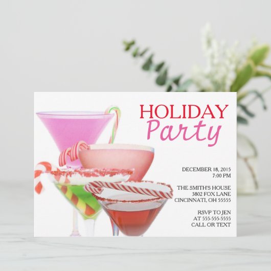 Vrijdag kerstfeestdag kaart (Staand voorkant)