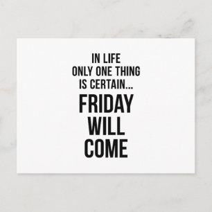 Vrijdag komt grappig team Motivation White Briefkaart
