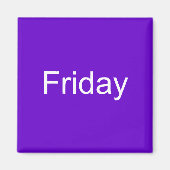 Vrijdag Magneet (Voorkant)