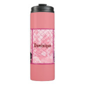 Vrijdag Meisje in de Maandag Wereld. Bewerkbare na Thermosbeker (Voorkant)