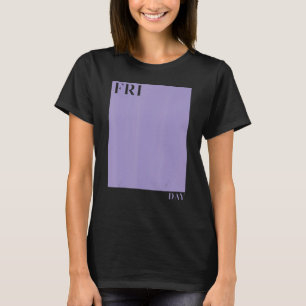 Vrijdag Motivatie Inspirerend  Stijl Happ T-shirt