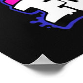 Vrijdag nacht Funkin Boyvriend en Pico Poster (Hoek)