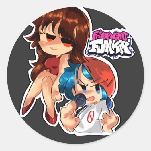 Vrijdag nacht Funkin, Sticker van Beeter (Voorkant)