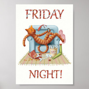 Vrijdag nacht poster