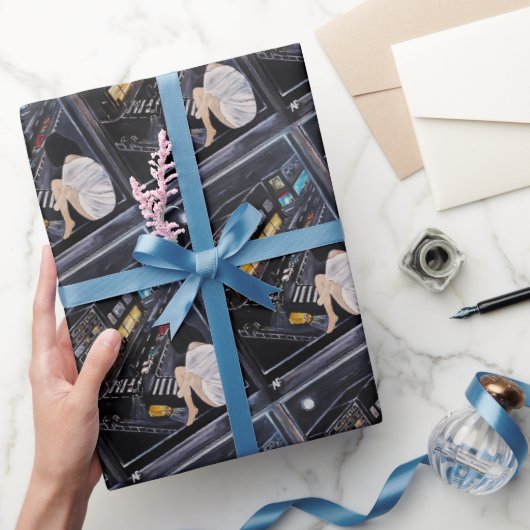 Vrijdag Nacht Schilderen door Alfred Fox Cadeaupapier (Geschenken)