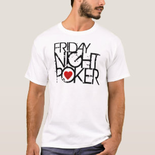 Vrijdag nachtpoker t-shirt