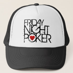 Vrijdag nachtpoker trucker pet